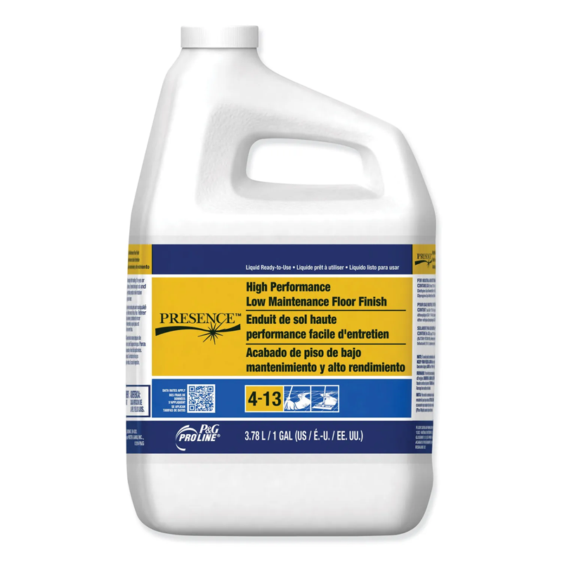 #13 Presence Hi Performance Low Maintenance Floor Finish 4GL/CS