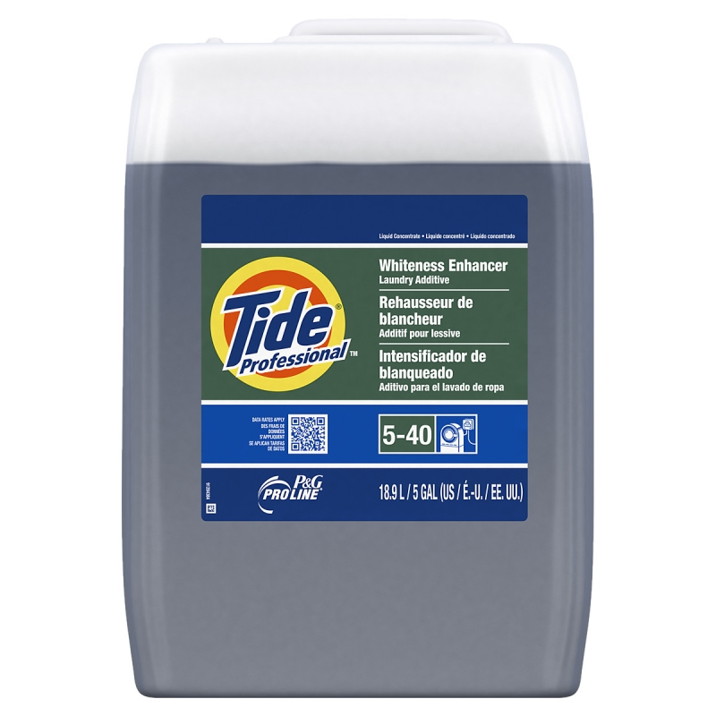 Tide Whiteness Enhancer Closed Loop 5 Gallon Jug
