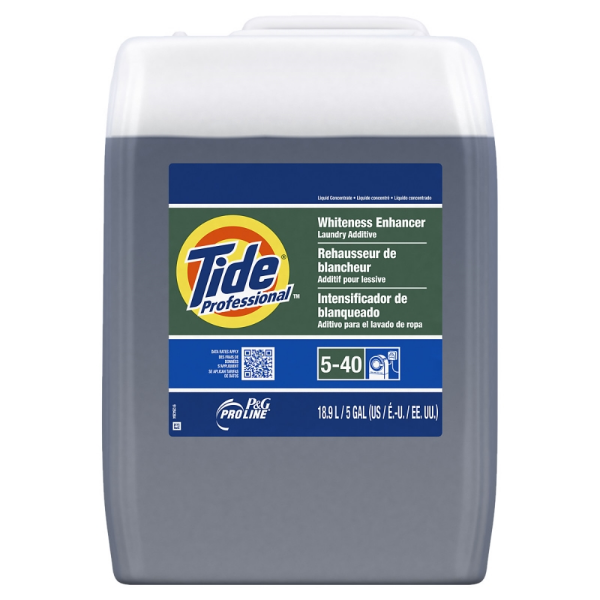 Tide Whiteness Enhancer Closed Loop 5 Gallon Jug