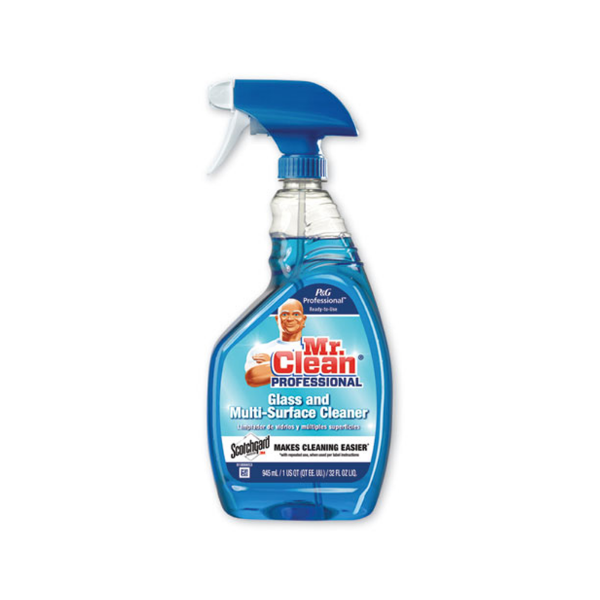 MR CLEAN GLASS CLEANER & PROTECTOR RTU 32OZ 6/CS