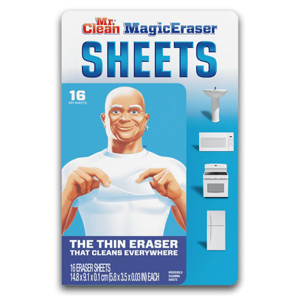 Mr. Clean MagicEraser Sheets - Sheet - 16 / Pack - White
