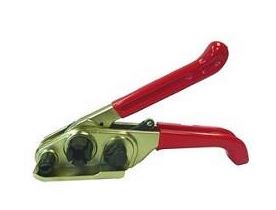 Bander tool with red handles