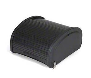 black sliding cart top with lock