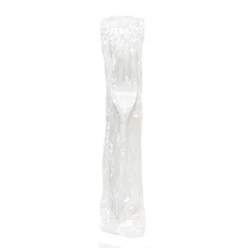 Fork Medium Weight White Wrapped Polypro 1000/CS