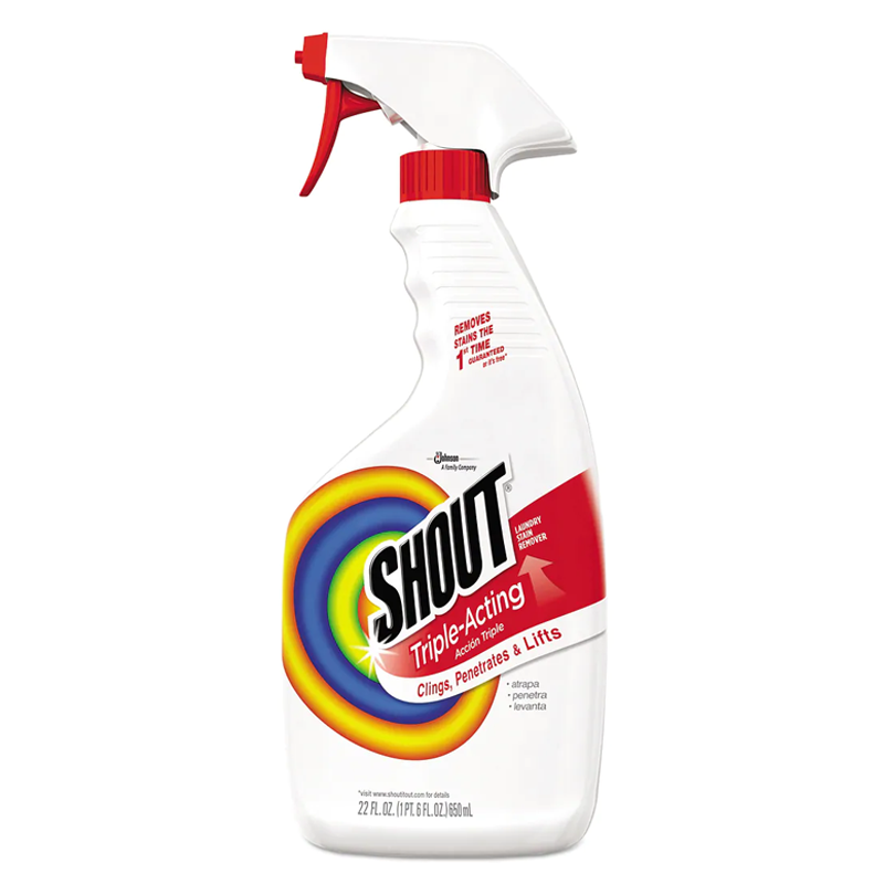 SHOUT LAUNDRY STAIN REMOVER 22OZ 8/CS