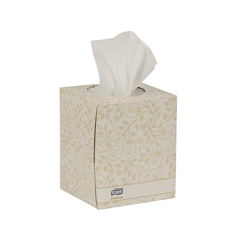 TORK PREMIUM FACIAL TISSUE CUBE BOX