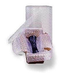 roll of clear bubble wrap