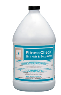 FitnessCheck® 2in1 Hair & Body Wash 1 gallon (4 per case)