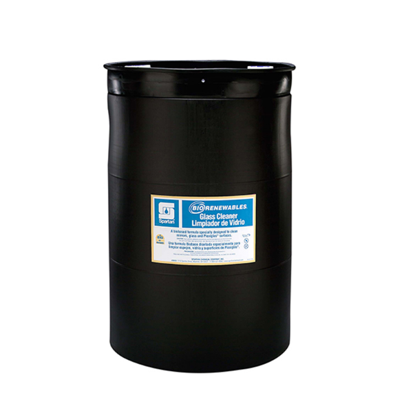 BIORENEWABLES GLASS CLEANER 55GL/DR